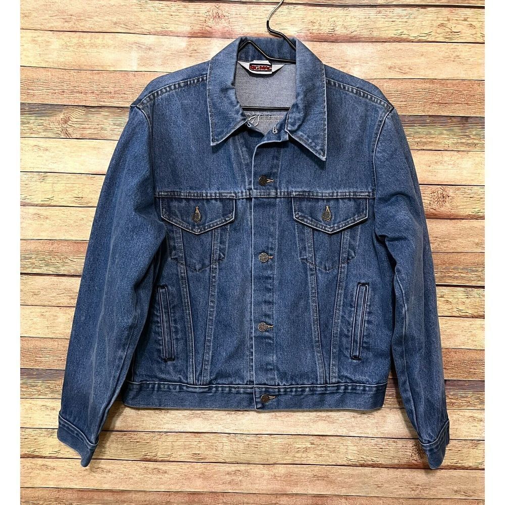 Big Mac JC Pennys Vintage Denim Trucker Chore Coat Jacket Men’s Size 41